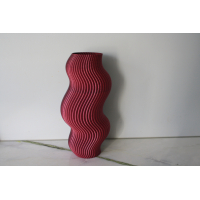 grote vaas met een wave design